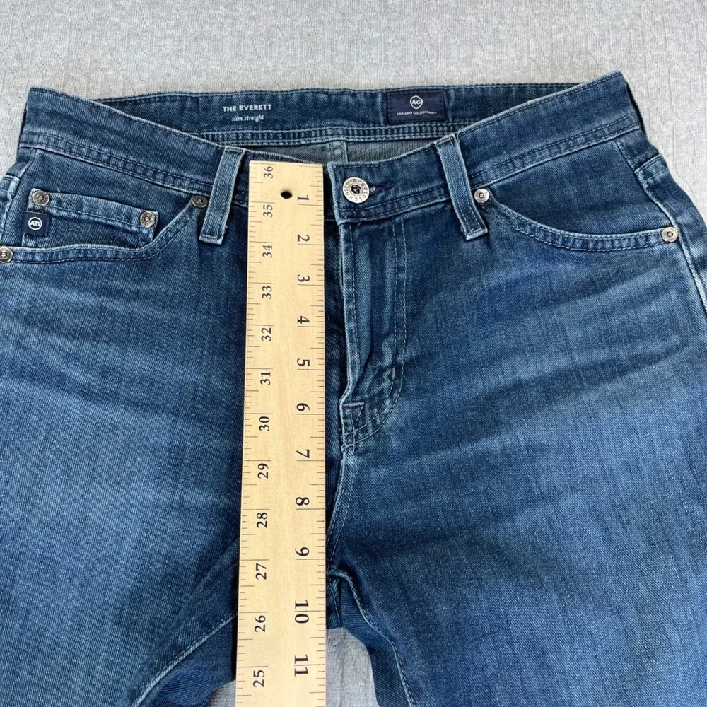 AG Adriano‎ Goldschmied The Everett Slim Straight Jeans Mens Size 29x34
